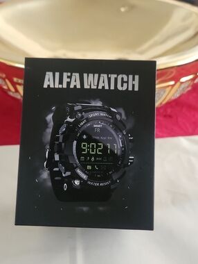 Black Digital Sport Smartwatch